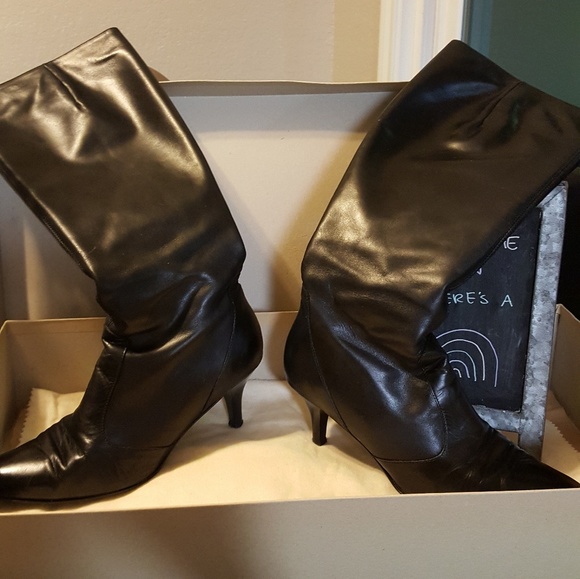 J CREW Kitten leather boots - Picture 3 of 4